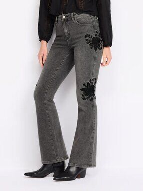 Sonia Bootcut Jean with Embroidery (Stitch Fix)